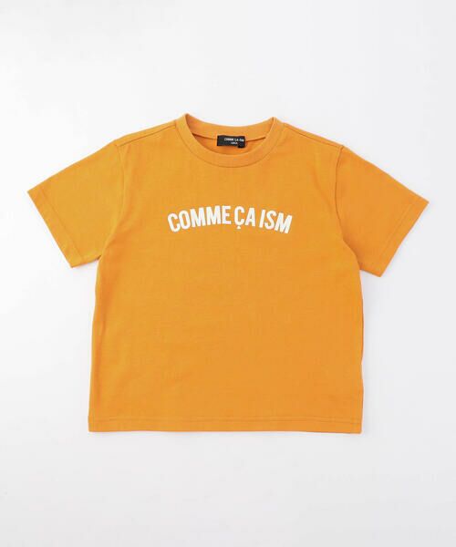 COMME CA ISM / コムサイズム Tシャツ | にっぽんの色 半袖Tシャツ（琥珀色(オレンジ)）