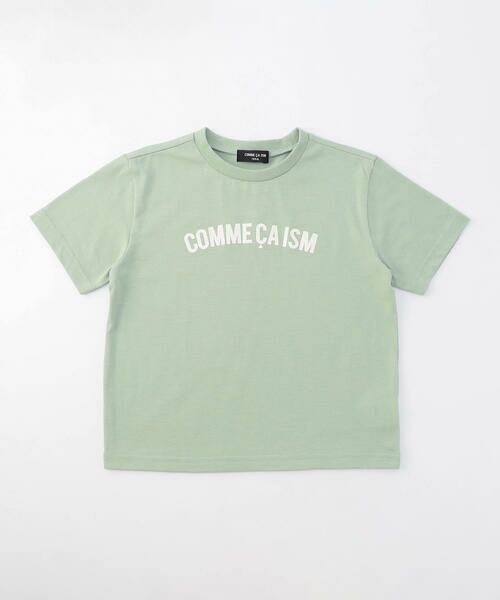 COMME CA ISM / コムサイズム Tシャツ | にっぽんの色 半袖Tシャツ（千草色(グリーン)）