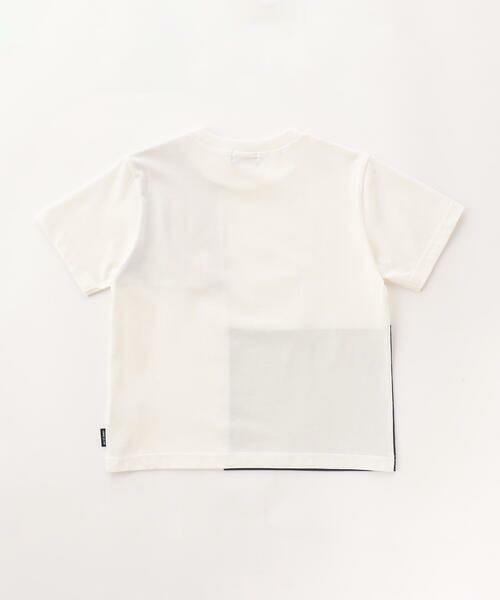 COMME CA ISM / コムサイズム Tシャツ | ブロッキング 半袖 Tシャツ | 詳細1