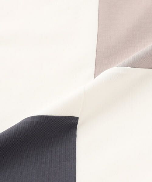 COMME CA ISM / コムサイズム Tシャツ | ブロッキング 半袖 Tシャツ | 詳細7