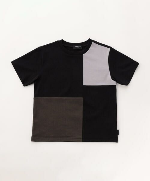 COMME CA ISM / コムサイズム Tシャツ | ブロッキング 半袖 Tシャツ | 詳細9