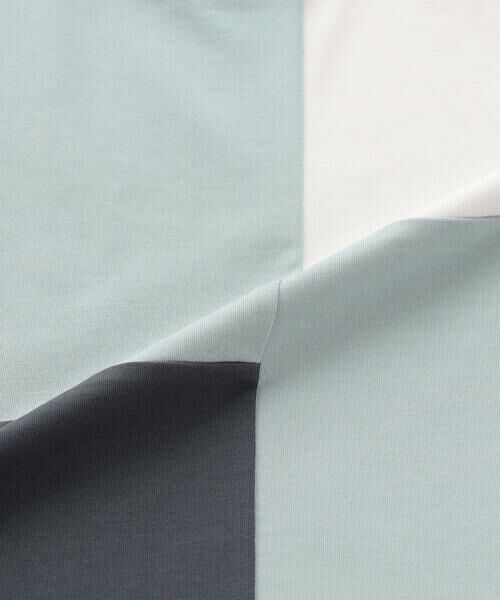 COMME CA ISM / コムサイズム Tシャツ | ブロッキング 半袖 Tシャツ | 詳細9