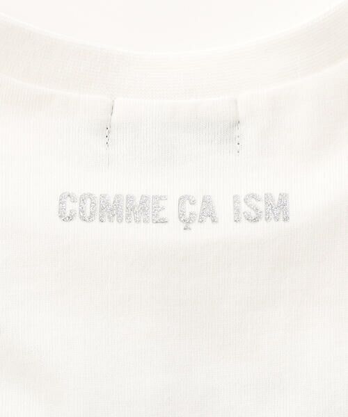 COMME CA ISM / コムサイズム Tシャツ | ギンガムチェック キャミソールセットTシャツ | 詳細14