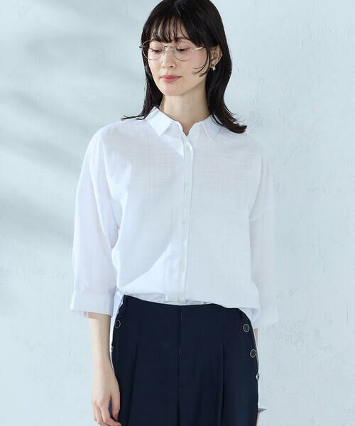 COMME CA ISM / コムサイズム シャツ・ブラウス | シャンブレーシャツ | 詳細1