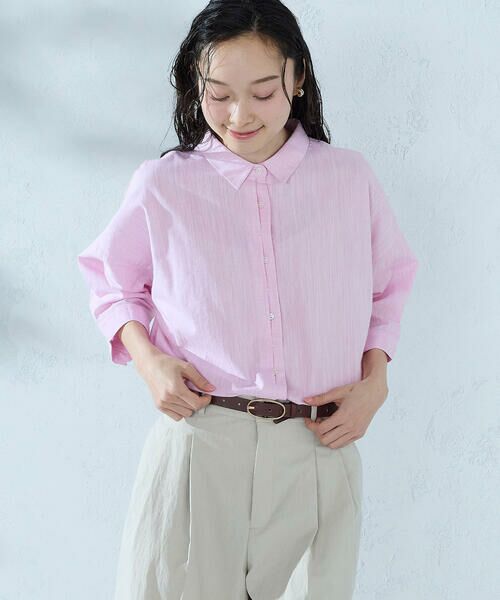 COMME CA ISM / コムサイズム シャツ・ブラウス | シャンブレーシャツ | 詳細14