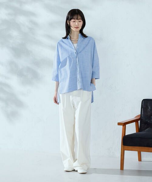 COMME CA ISM / コムサイズム シャツ・ブラウス | シャンブレーシャツ | 詳細16