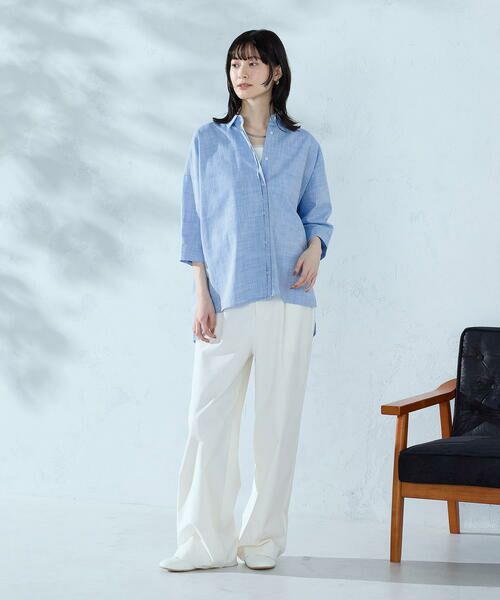 COMME CA ISM / コムサイズム シャツ・ブラウス | シャンブレーシャツ | 詳細17