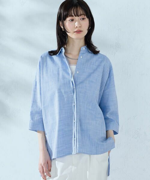 COMME CA ISM / コムサイズム シャツ・ブラウス | シャンブレーシャツ | 詳細18