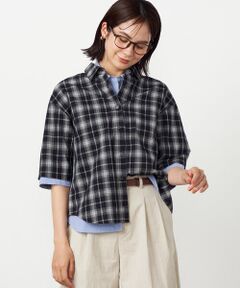 COMME CA ISM / コムサイズム シャツ・ブラウス | サッカーチェックシャツ