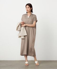 COMME CA ISM / コムサイズム ロング・マキシ丈ワンピース | ゆるっとろみワンピース