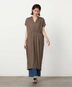 COMME CA ISM / コムサイズム ロング・マキシ丈ワンピース | ゆるっとろみワンピース