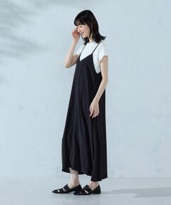 COMME CA ISM / コムサイズム ロング・マキシ丈ワンピース | 【セットアイテム】2WAYキャミソールワンピース＋Tシャツ