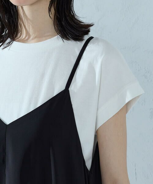 COMME CA ISM / コムサイズム ロング・マキシ丈ワンピース | 【セットアイテム】2WAYキャミソールワンピース＋Tシャツ | 詳細9