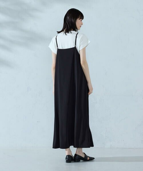 COMME CA ISM / コムサイズム ロング・マキシ丈ワンピース | 【セットアイテム】2WAYキャミソールワンピース＋Tシャツ | 詳細2