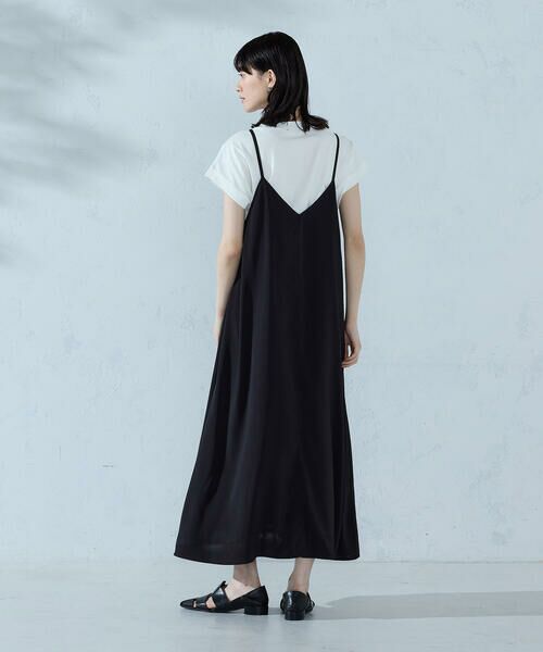 COMME CA ISM / コムサイズム ロング・マキシ丈ワンピース | 【セットアイテム】2WAYキャミソールワンピース＋Tシャツ | 詳細4