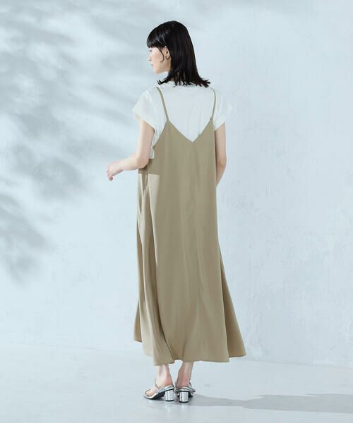 COMME CA ISM / コムサイズム ロング・マキシ丈ワンピース | 【セットアイテム】2WAYキャミソールワンピース＋Tシャツ | 詳細14