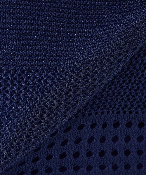 COMME CA ISM / コムサイズム ニット・セーター | 【セットアイテム】透かし編み ボーダープルオーバー＋タンクトップ | 詳細10