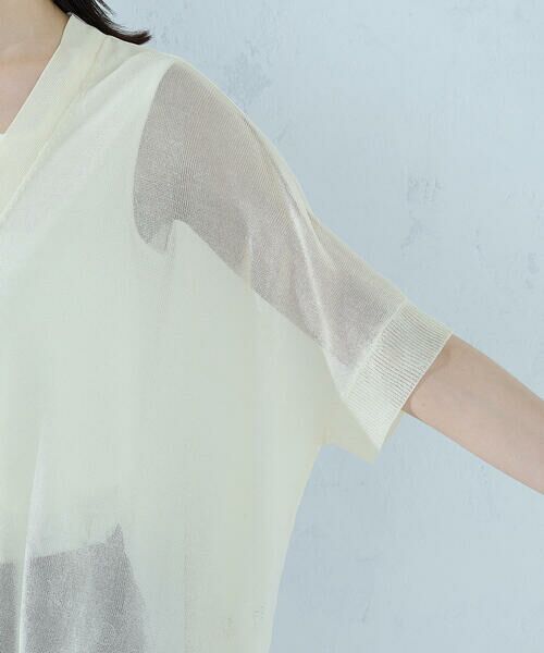 COMME CA ISM / コムサイズム カーディガン・ボレロ | 【セットアイテム】ニットポンチョカーディガン+タンクトップ | 詳細11