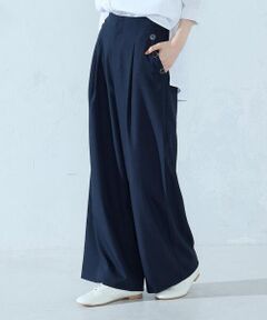 COMME CA ISM / コムサイズム その他パンツ | 麻調ストレッチ マリンパンツ