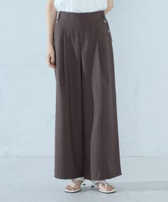 COMME CA ISM / コムサイズム その他パンツ | 麻調ストレッチ マリンパンツ