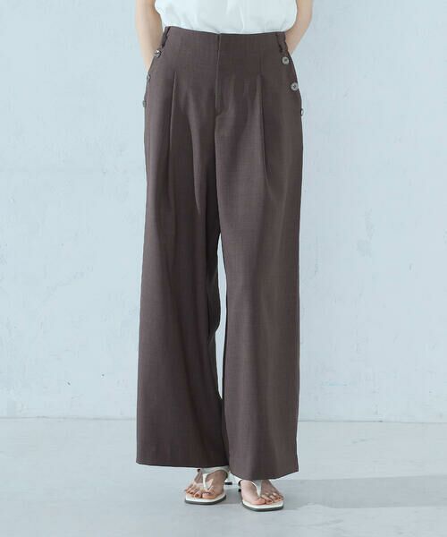 COMME CA ISM / コムサイズム その他パンツ | 麻調ストレッチ マリンパンツ | 詳細11