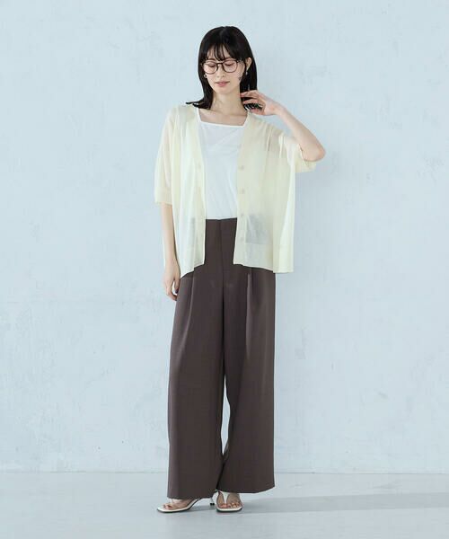 COMME CA ISM / コムサイズム その他パンツ | 麻調ストレッチ マリンパンツ | 詳細10