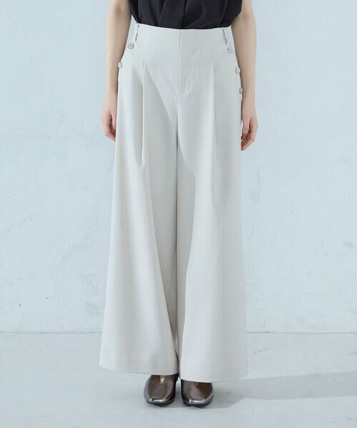 COMME CA ISM / コムサイズム その他パンツ | 麻調ストレッチ マリンパンツ | 詳細18