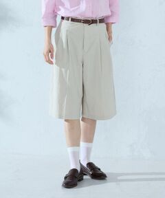 COMME CA ISM / コムサイズム ショート・ハーフ・半端丈パンツ | コットンナイロンウェザー ハーフパンツ