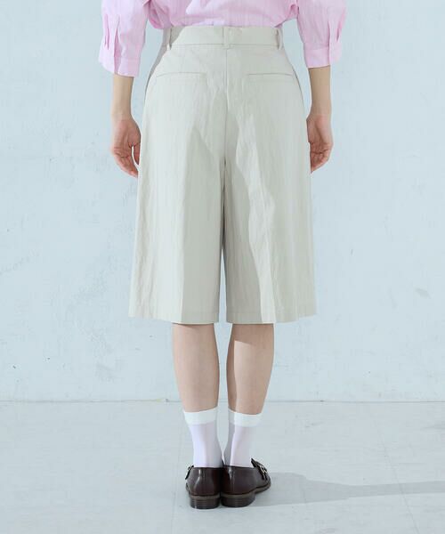 COMME CA ISM / コムサイズム ショート・ハーフ・半端丈パンツ | コットンナイロンウェザー ハーフパンツ | 詳細15