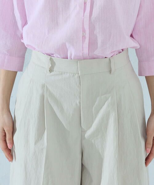 COMME CA ISM / コムサイズム ショート・ハーフ・半端丈パンツ | コットンナイロンウェザー ハーフパンツ | 詳細16