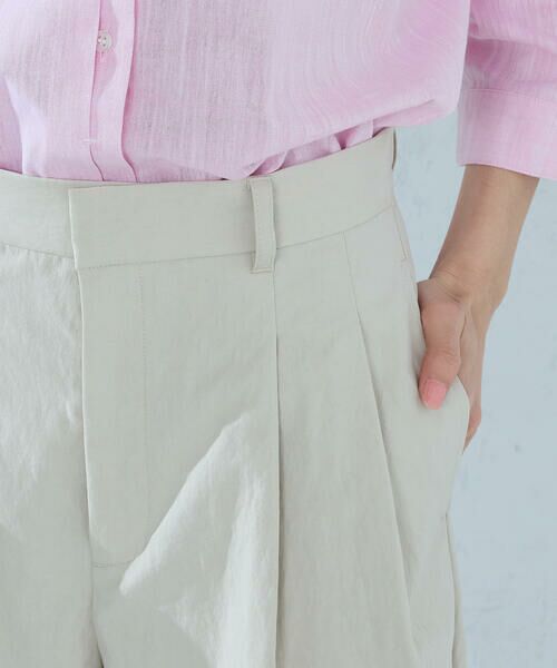 COMME CA ISM / コムサイズム ショート・ハーフ・半端丈パンツ | コットンナイロンウェザー ハーフパンツ | 詳細17