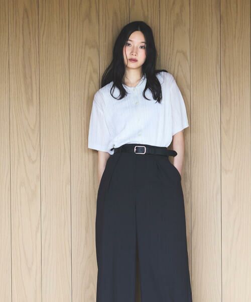 COMME CA ISM / コムサイズム ニット・セーター | 【ウォッシャブル】メッシュ ニットシャツ | 詳細1