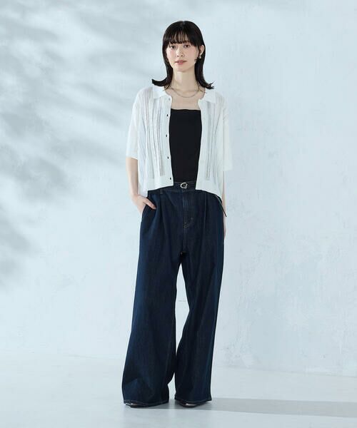 COMME CA ISM / コムサイズム ニット・セーター | 【ウォッシャブル】メッシュ ニットシャツ | 詳細2