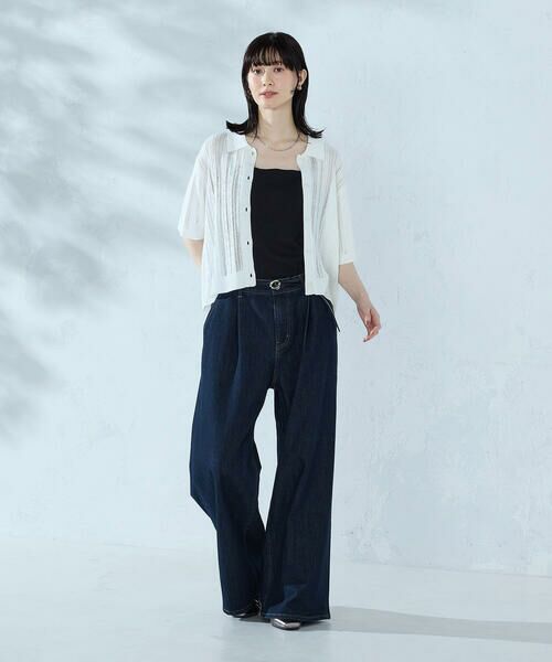 COMME CA ISM / コムサイズム ニット・セーター | 【ウォッシャブル】メッシュ ニットシャツ | 詳細3