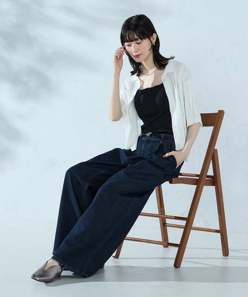 COMME CA ISM / コムサイズム ニット・セーター | 【ウォッシャブル】メッシュ ニットシャツ | 詳細4