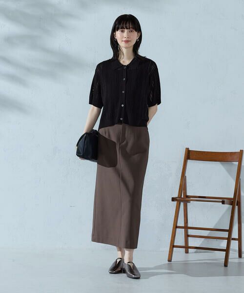 COMME CA ISM / コムサイズム ニット・セーター | 【ウォッシャブル】メッシュ ニットシャツ | 詳細18