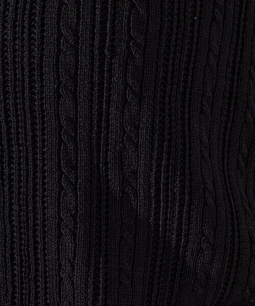 COMME CA ISM / コムサイズム ニット・セーター | 【ウォッシャブル】メッシュ ニットシャツ | 詳細22