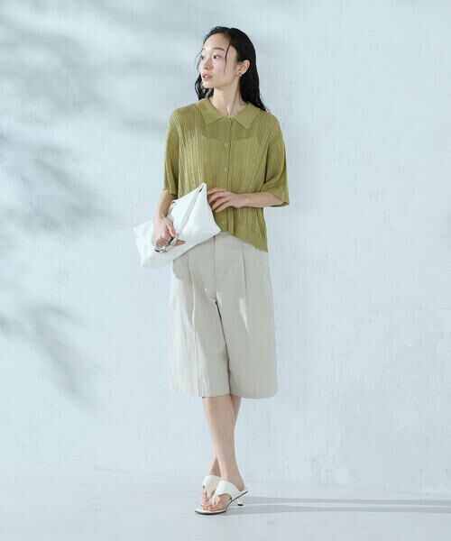 COMME CA ISM / コムサイズム ニット・セーター | 【ウォッシャブル】メッシュ ニットシャツ | 詳細24