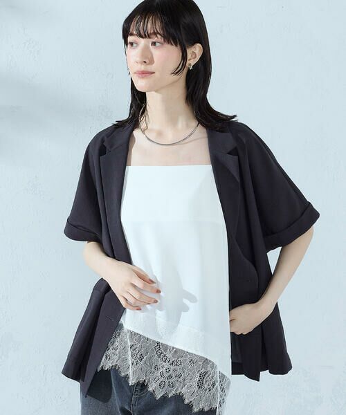 COMME CA ISM / コムサイズム キャミソール・チューブトップ | レースキャミソール | 詳細5