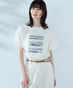 COMME CA ISM / コムサイズム カットソー | フォトプリント Tシャツ