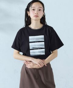 COMME CA ISM / コムサイズム カットソー | フォトプリント Tシャツ