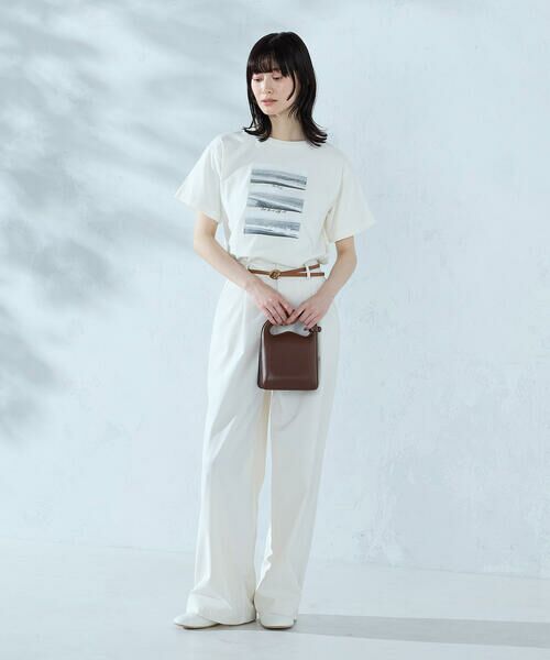 COMME CA ISM / コムサイズム カットソー | フォトプリント Tシャツ | 詳細1