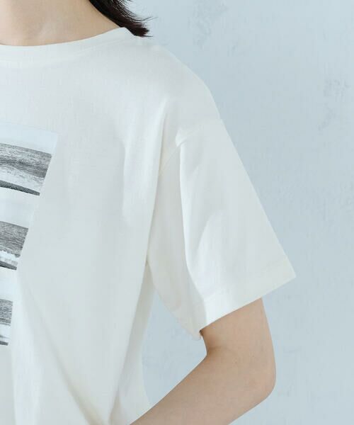 COMME CA ISM / コムサイズム カットソー | フォトプリント Tシャツ | 詳細9