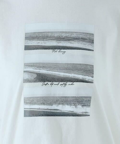 COMME CA ISM / コムサイズム カットソー | フォトプリント Tシャツ | 詳細11