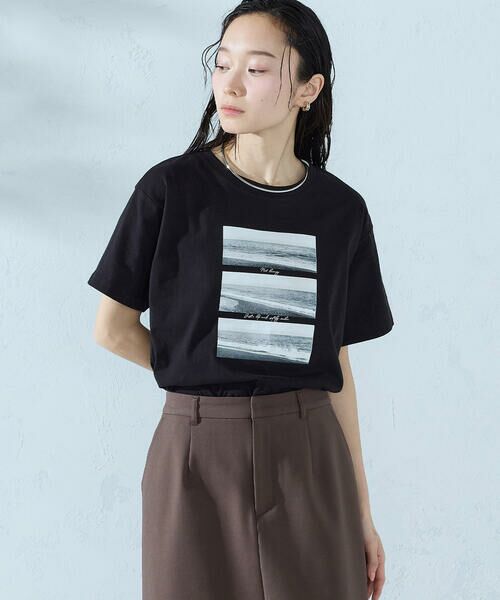 COMME CA ISM / コムサイズム カットソー | フォトプリント Tシャツ | 詳細20