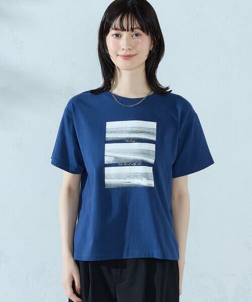 COMME CA ISM / コムサイズム カットソー | フォトプリント Tシャツ | 詳細23