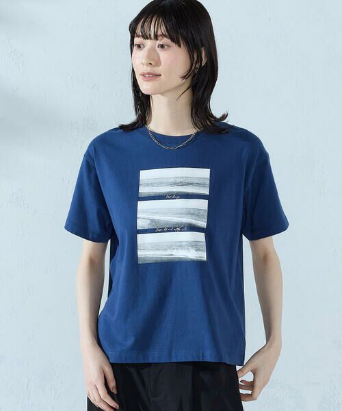 COMME CA ISM / コムサイズム カットソー | フォトプリント Tシャツ | 詳細24