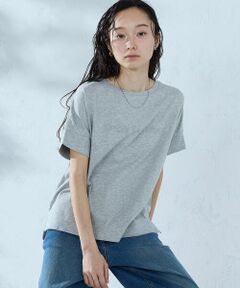 COMME CA ISM / コムサイズム カットソー | ロゴ Tシャツ