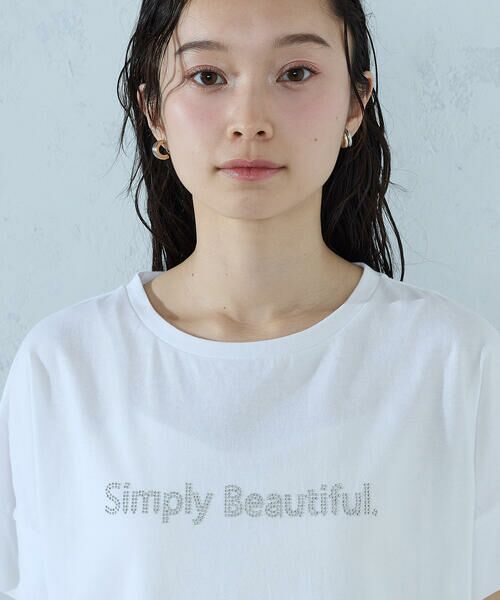 COMME CA ISM / コムサイズム カットソー | ロゴ Tシャツ | 詳細9