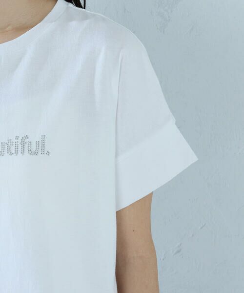 COMME CA ISM / コムサイズム カットソー | ロゴ Tシャツ | 詳細10